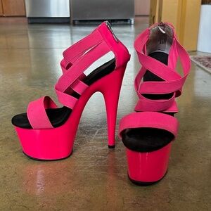 Pleaser heels, 7in